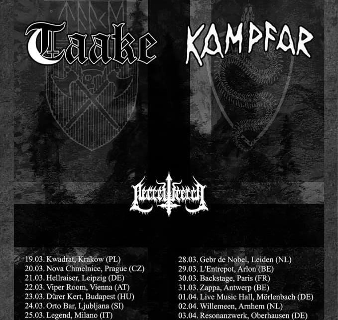 TAAKE e KAMPFAR in Italia per due date: tutti i dettagli
