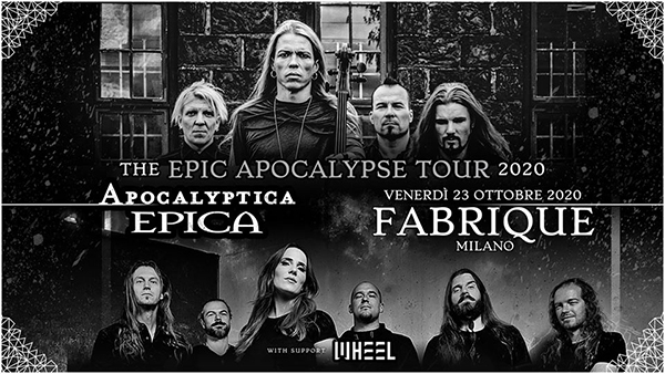 Apcalyptica ed Epica insieme per uno show unico a Milano