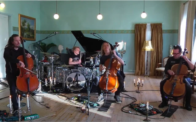Guarda il video dello show degli APOCALYPTICA dalla sala prove
