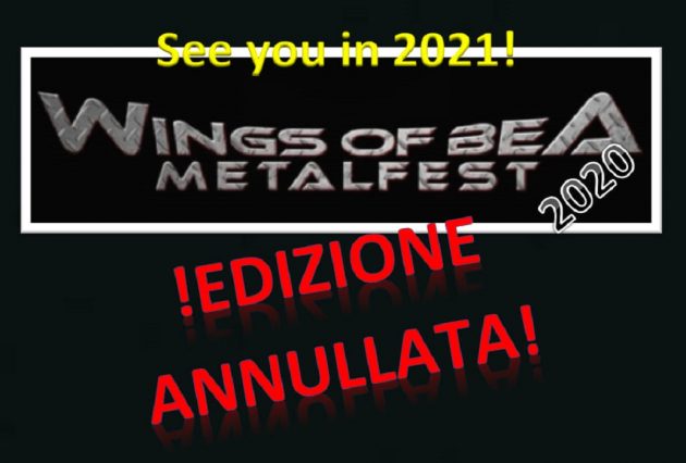 WINGS OF BEA METALFEST: annullata l’edizione 2020