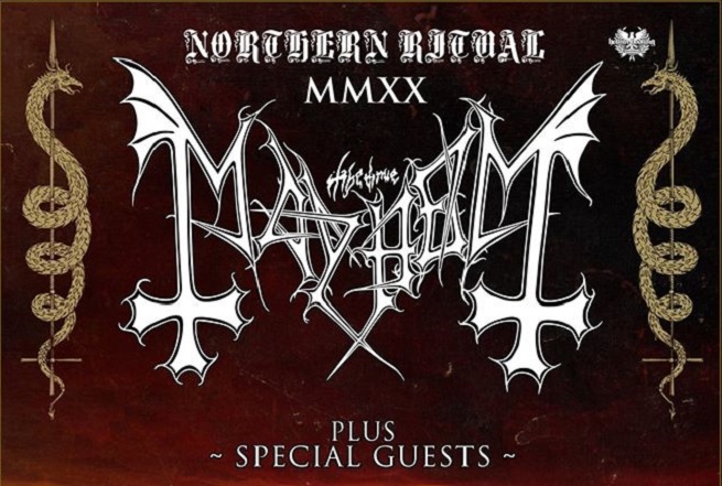 MAYHEM: tre concerti in Italia il prossimo Ottobre