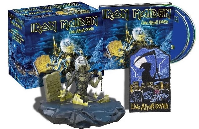 IRON MAIDEN: l’esclusivo box di ‘Live After Death’ e la ristampa di ‘Rock In Rio’