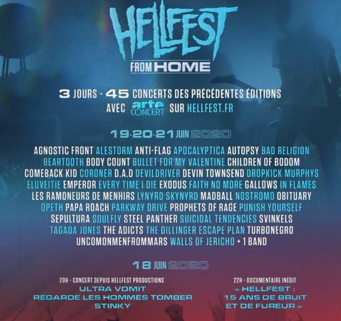 HELLFEST: l’edizione 2020 sarà in streaming “Hellfest From Home”