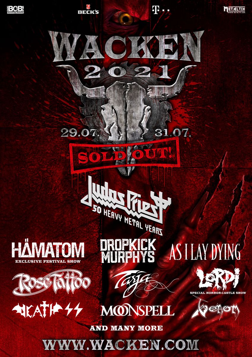 WACKEN OPEN AIR 2021: le prime band confermate