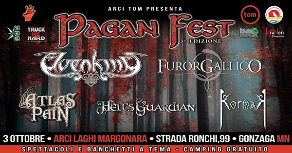 Il Pagan Fest 2020 sarà il 3 ottobre a Mantova