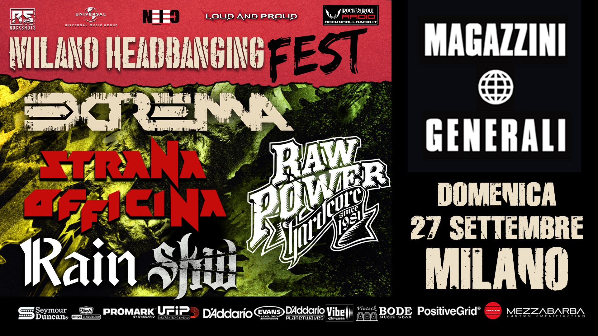 MILANO HEADBANGING FEST 2020: rinviato al 2021 in data da destinarsi