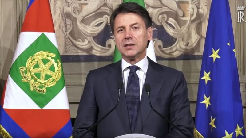 GIUSEPPE CONTE: Il Governo sospende di nuovo concerti e spettacoli