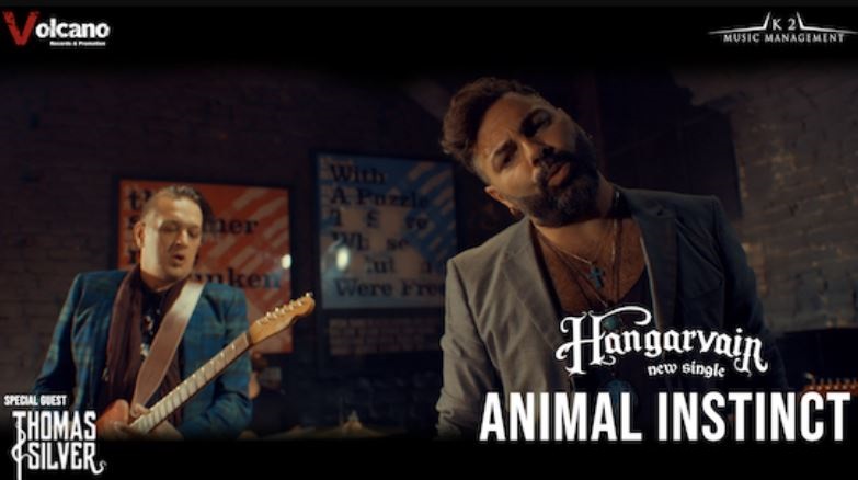 HANGARVAIN: ecco il video di ‘Animal Instinct’, con THOMAS SILVER (ex HARDCORE SUPERSTAR)