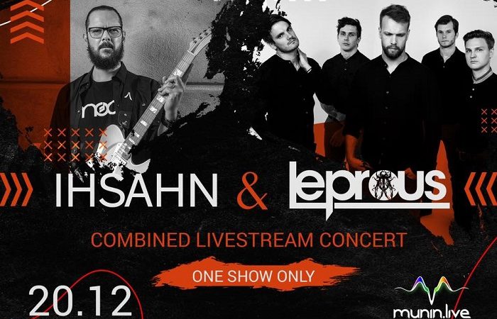 IHSAHN e i LEPROUS terranno uno show in live streaming insieme