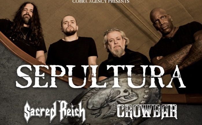 SEPULTURA: tour europeo nel 2021 con SACRED REICH e CROWBAR