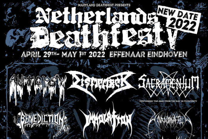 Il NETHERLANDS DEATHFEST slitta al 2022