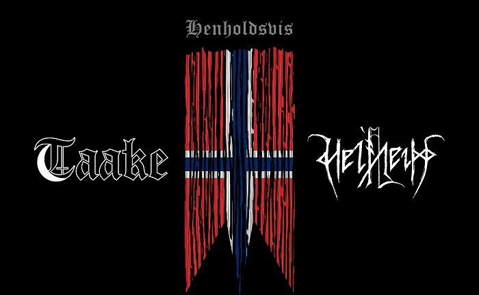 TAAKE / HELHEIM: ascolta lo split ‘Henholdsvis’ in anteprima streaming