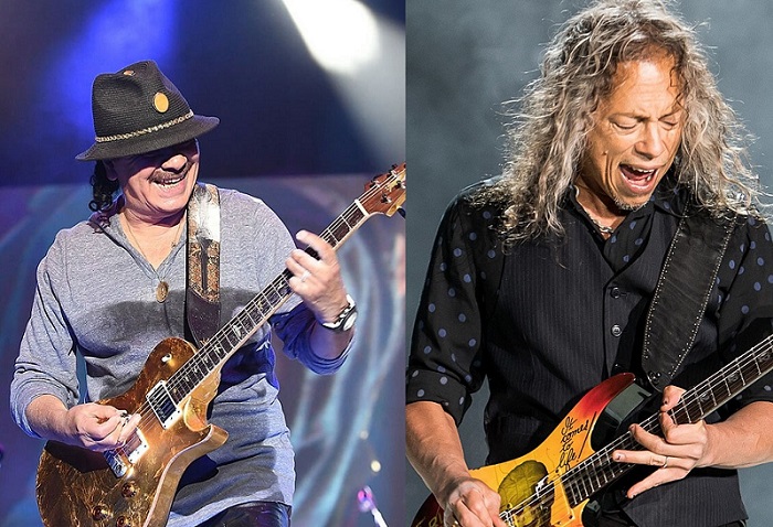 SANTANA: sul nuovo album ci sarà Kirk Hammet dei METALLICA
