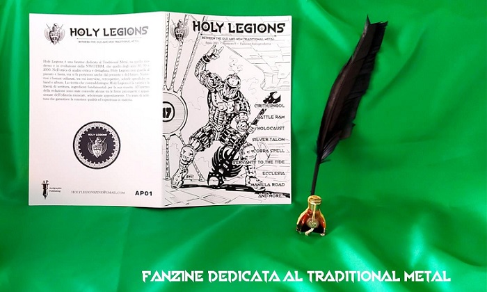 Prende vita HOLY LEGIONS, una fanzine dedicata al Traditional Metal