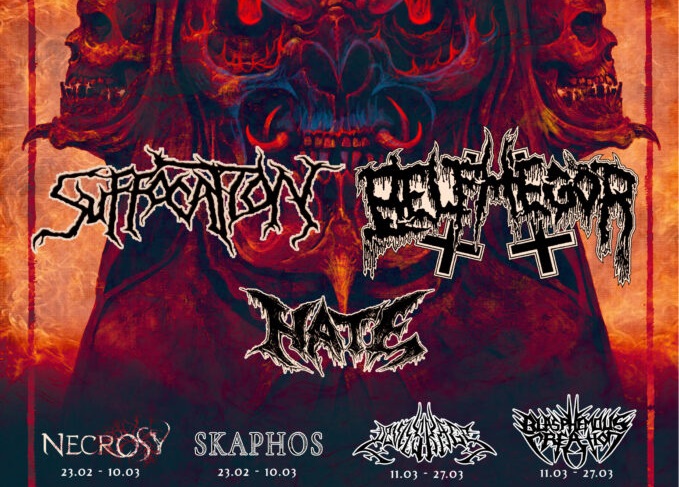 SUFFOCATION, BELPHEGOR e HATE: un tour europeo nel 2022