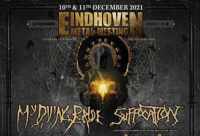 Eindhoven Metal Meeting 2021: il bill completo con SUFFOCATION, BENEDICTION, MY DYING BRIDE e altri