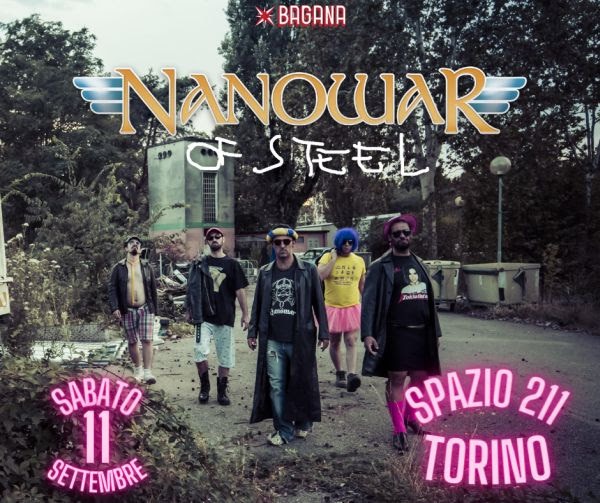 NANOWAR OF STEEL: aggiunta una data a Torino