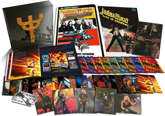 JUDAS PRIEST: in arrivo il mastodontico box set ’50 Heavy Metal Years of Music’