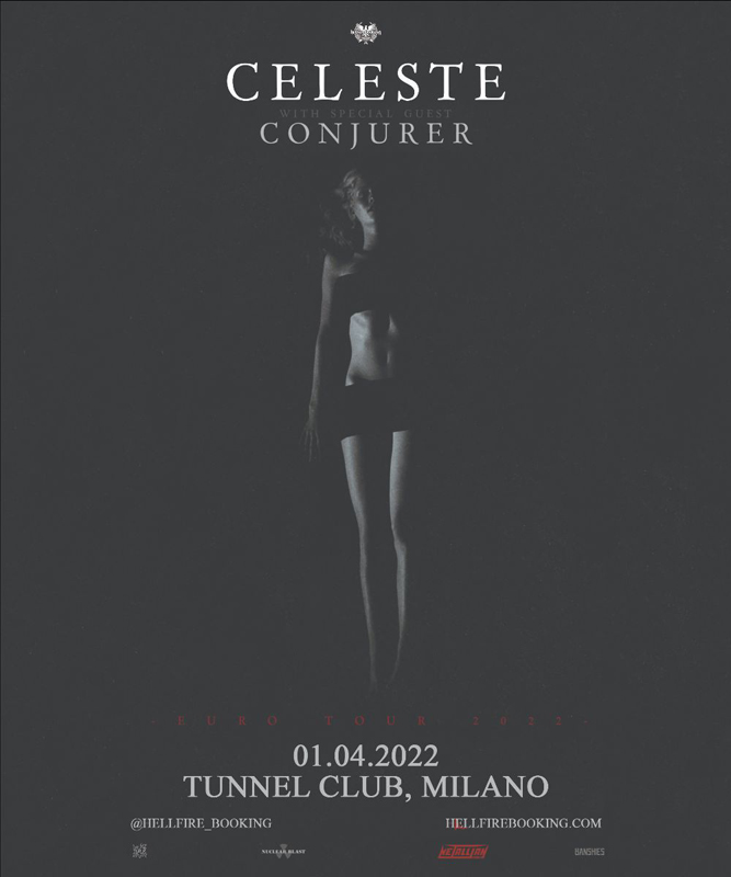 CELESTE: ad aprile 2022 unica data a Milano
