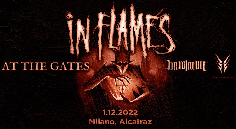 IN FLAMES: un concerto in Italia con gli AT THE GATES e altri a Dicembre